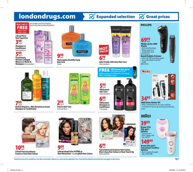 London Drugs Flyer from 04/14/2022