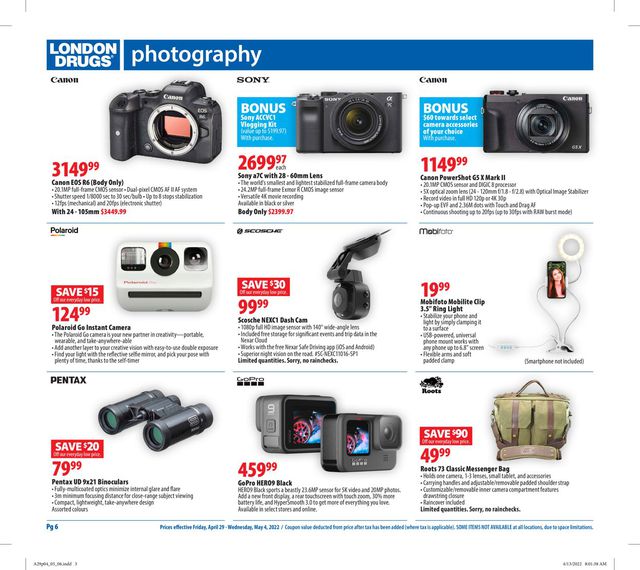 London Drugs Flyer from 04/29/2022