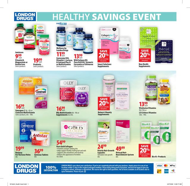 London Drugs Flyer from 05/13/2022
