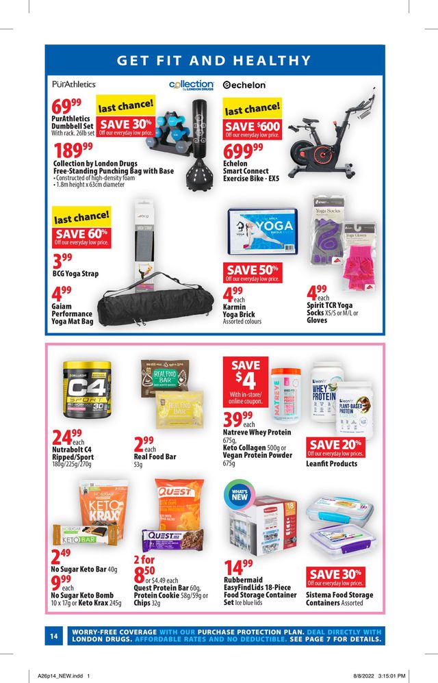 London Drugs Flyer from 08/26/2022