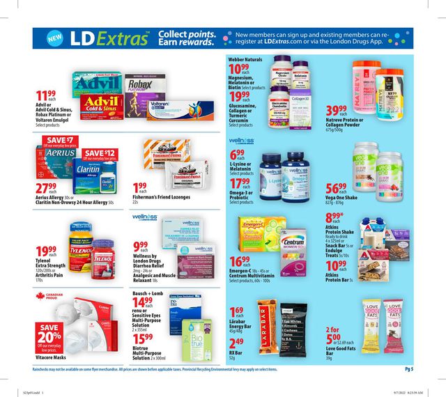 London Drugs Flyer from 09/23/2022