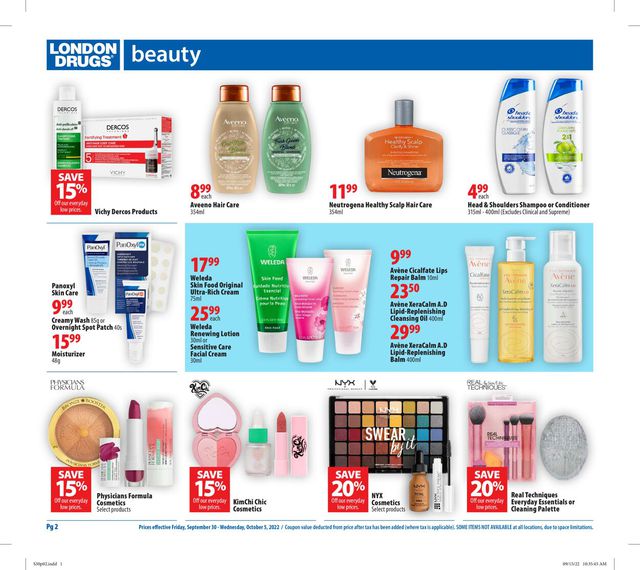 London Drugs Flyer from 09/30/2022