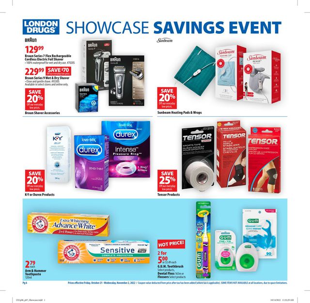 London Drugs Flyer from 10/21/2022