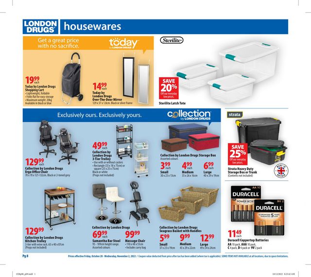 London Drugs Flyer from 10/28/2022
