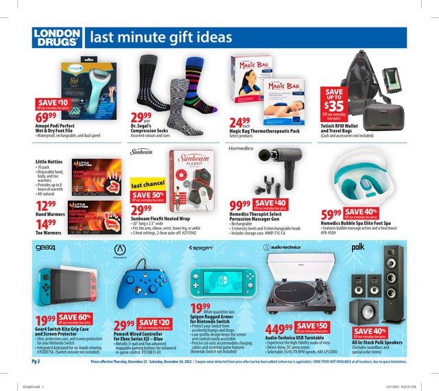 London Drugs Flyer from 12/22/2022