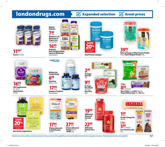 London Drugs Flyer from 02/10/2023