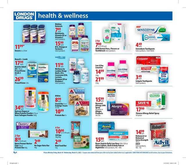 London Drugs Flyer from 03/10/2023