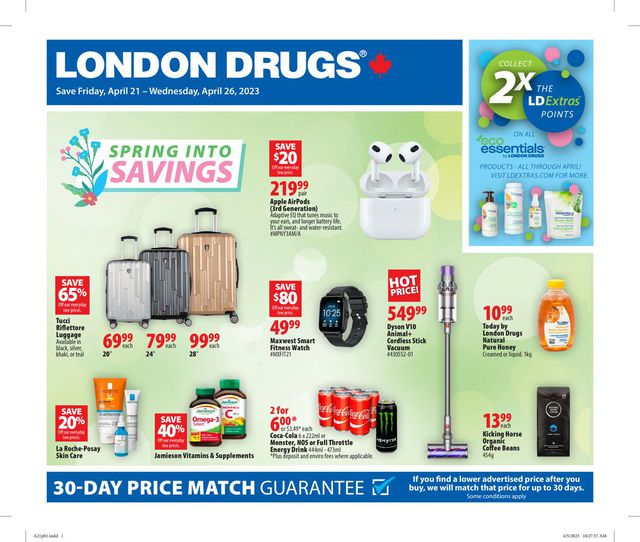 London Drugs Flyer from 04/21/2023