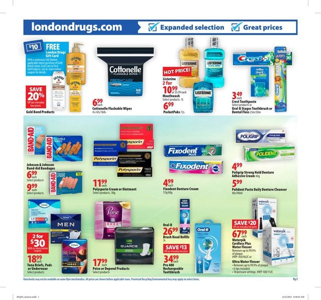 London Drugs Flyer from 07/07/2023