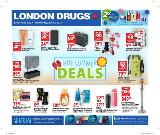 London Drugs Flyer from 07/07/2023
