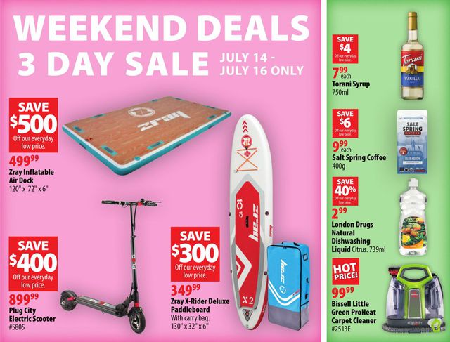 London Drugs Flyer from 07/14/2023