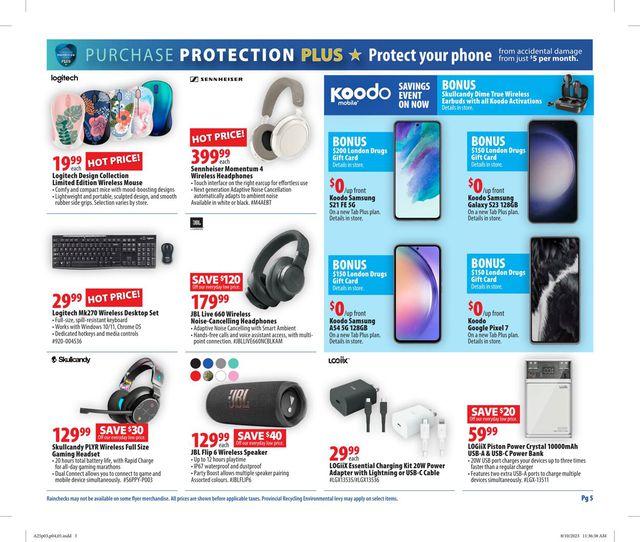 London Drugs Flyer from 08/25/2023