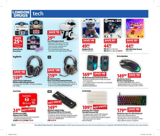 London Drugs Flyer from 12/08/2023