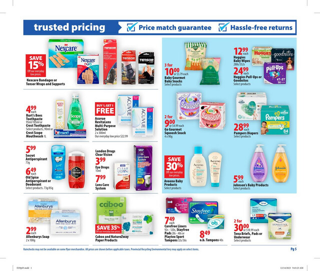 London Drugs Flyer from 12/29/2023