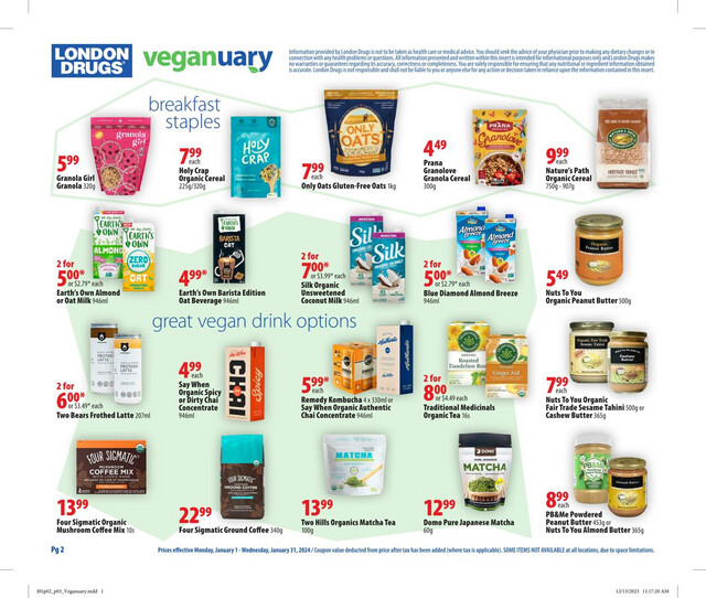 London Drugs Flyer from 01/01/2024
