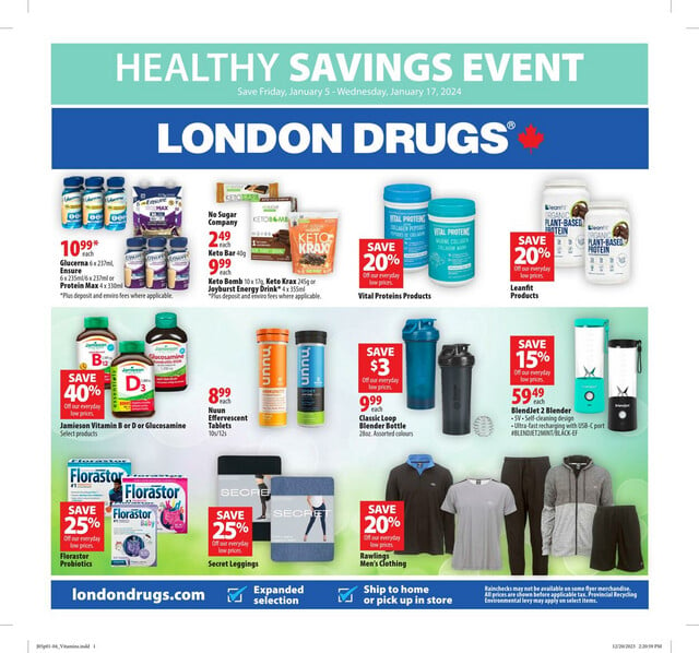 London Drugs Flyer from 01/05/2024