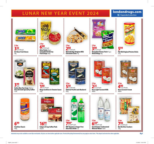 London Drugs Flyer from 01/19/2024