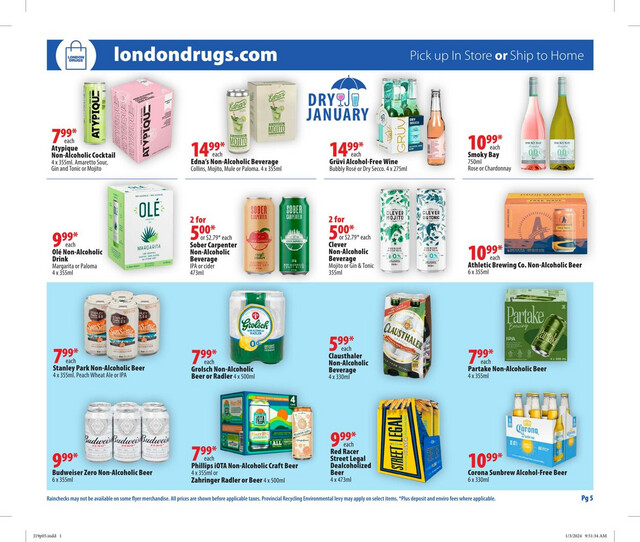 London Drugs Flyer from 01/19/2024