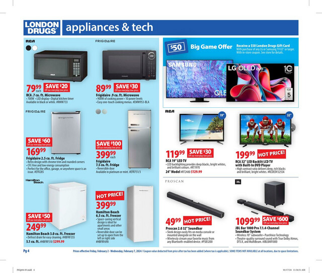 London Drugs Flyer from 02/02/2024