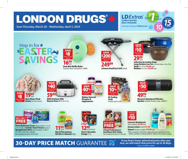 London Drugs Flyer from 03/28/2024