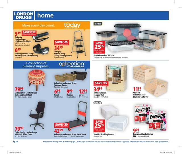London Drugs Flyer from 03/28/2024