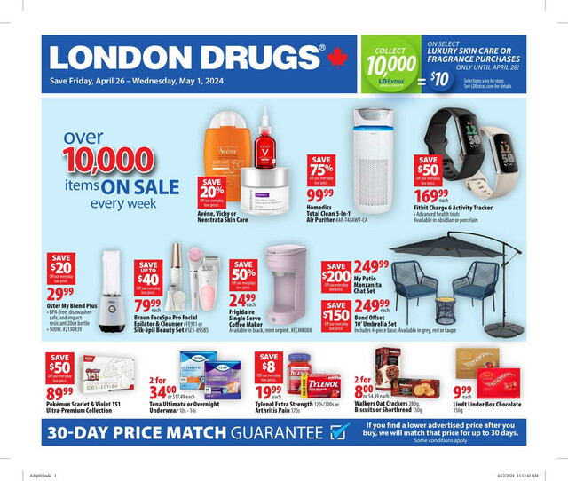 London Drugs Flyer from 04/26/2024
