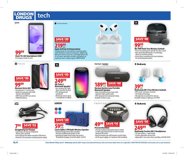 London Drugs Flyer from 06/21/2024