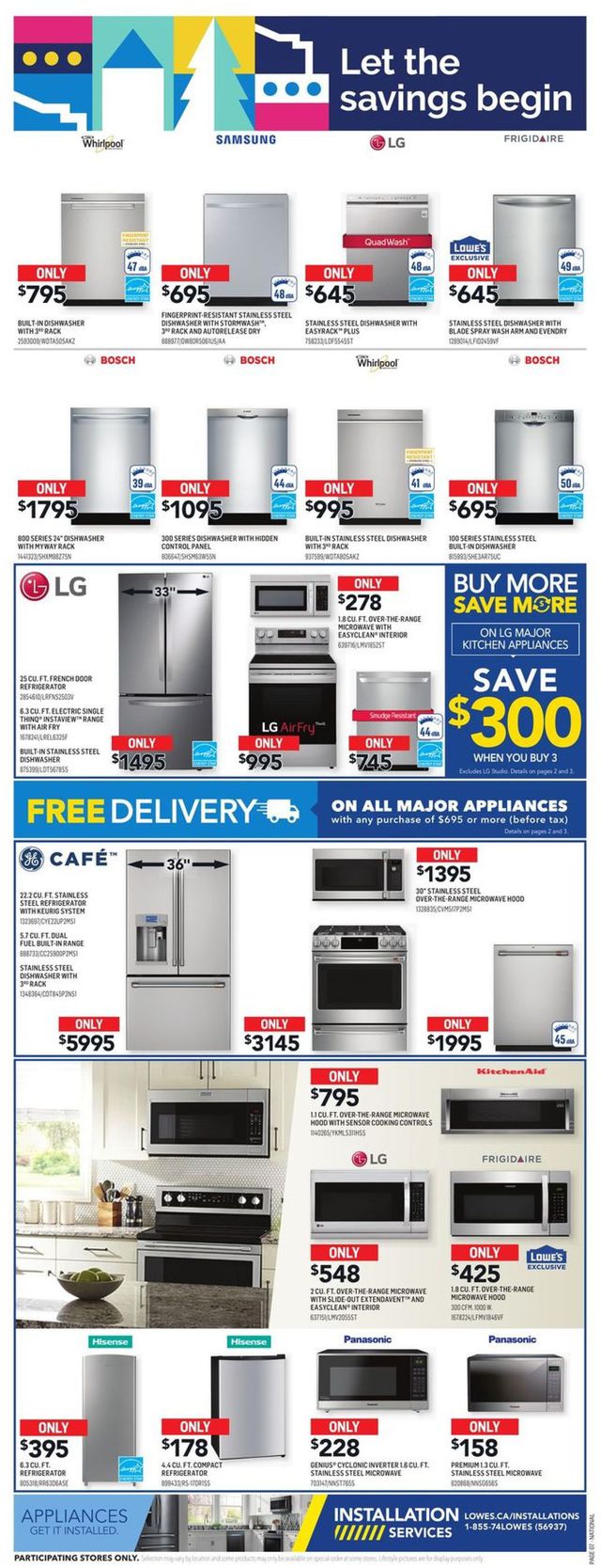 Lowes Flyer from 11/26/2020
