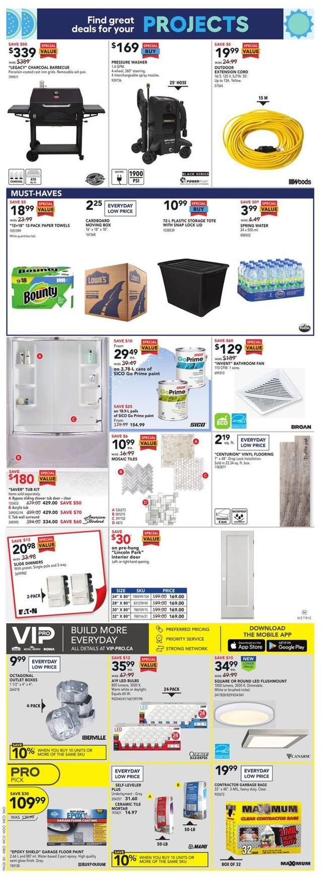 Lowes Flyer from 06/24/2021