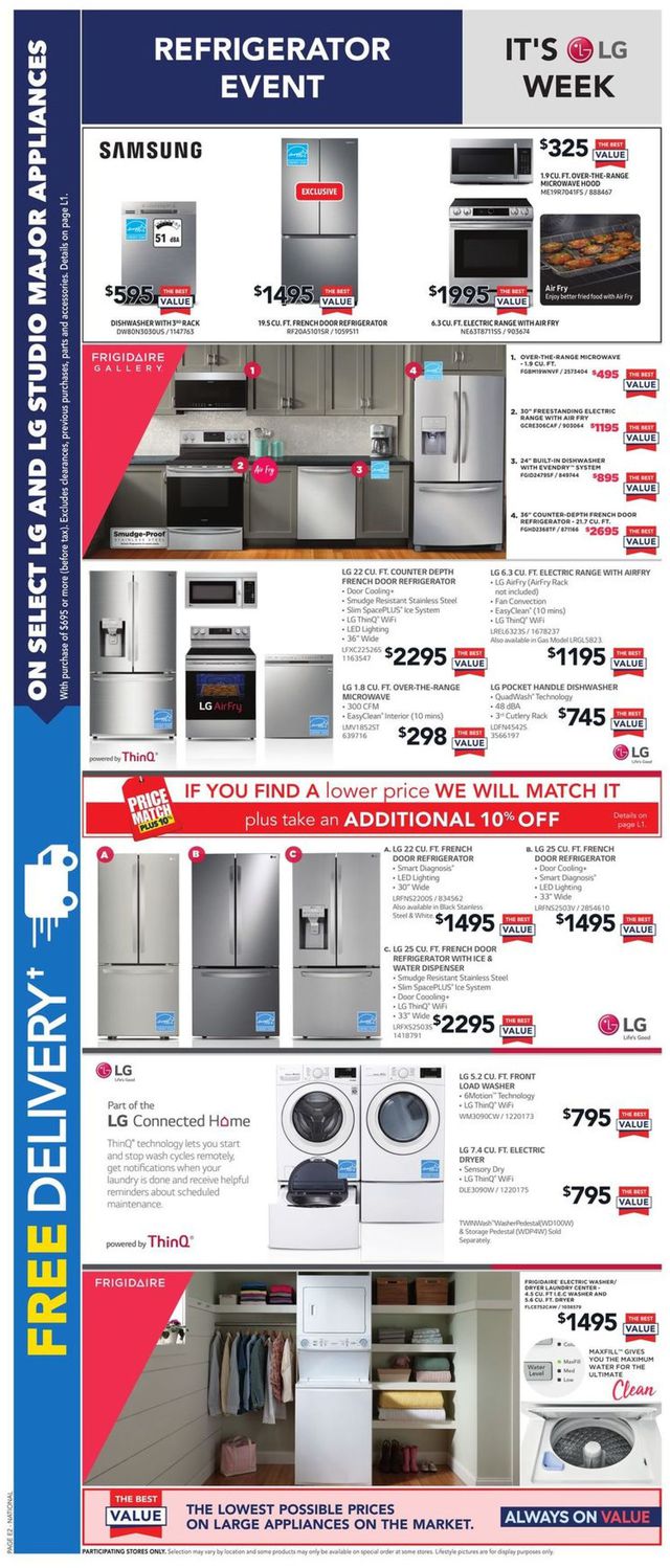 Lowes Flyer from 09/09/2021