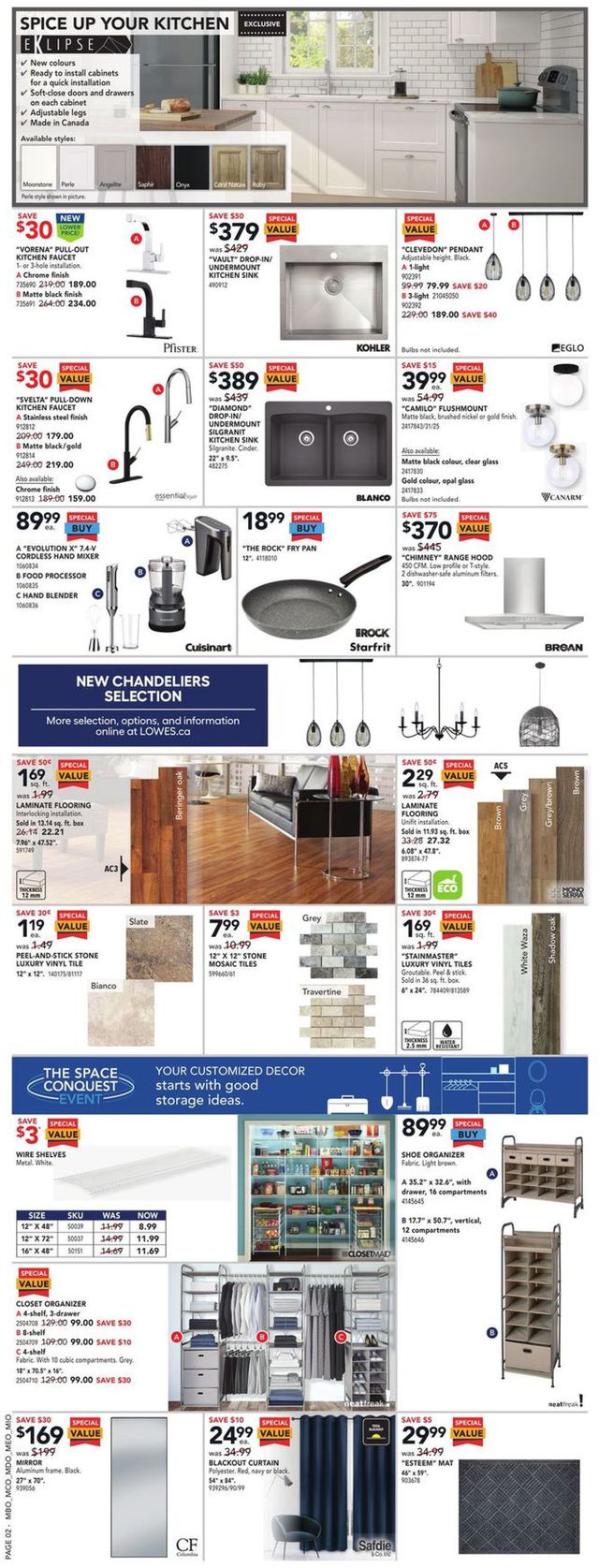 Lowes Flyer from 01/06/2022