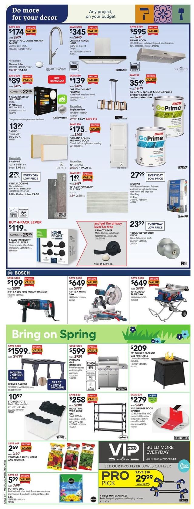 Lowes Flyer from 02/17/2022