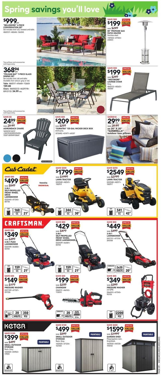 Lowes Flyer from 03/17/2022