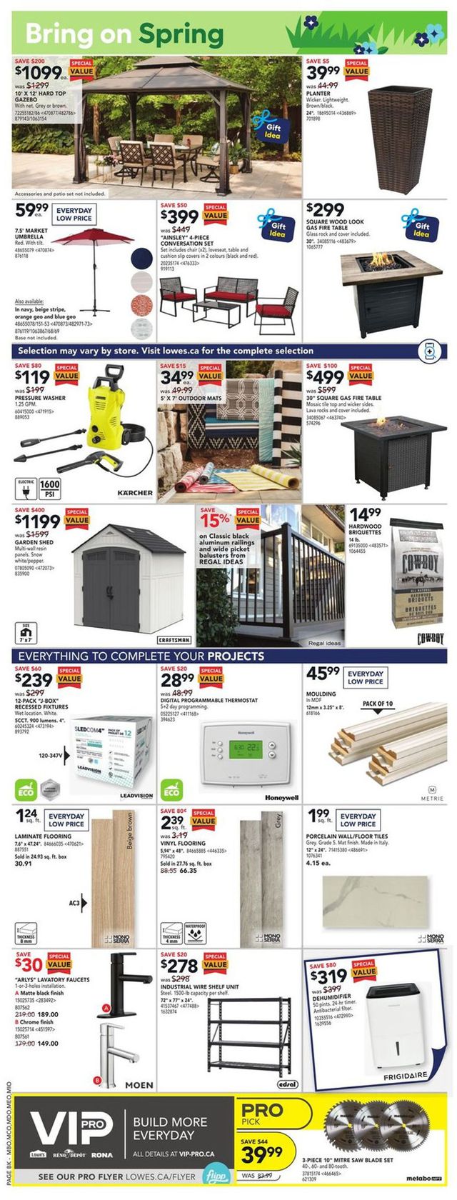 Lowes Flyer from 04/28/2022