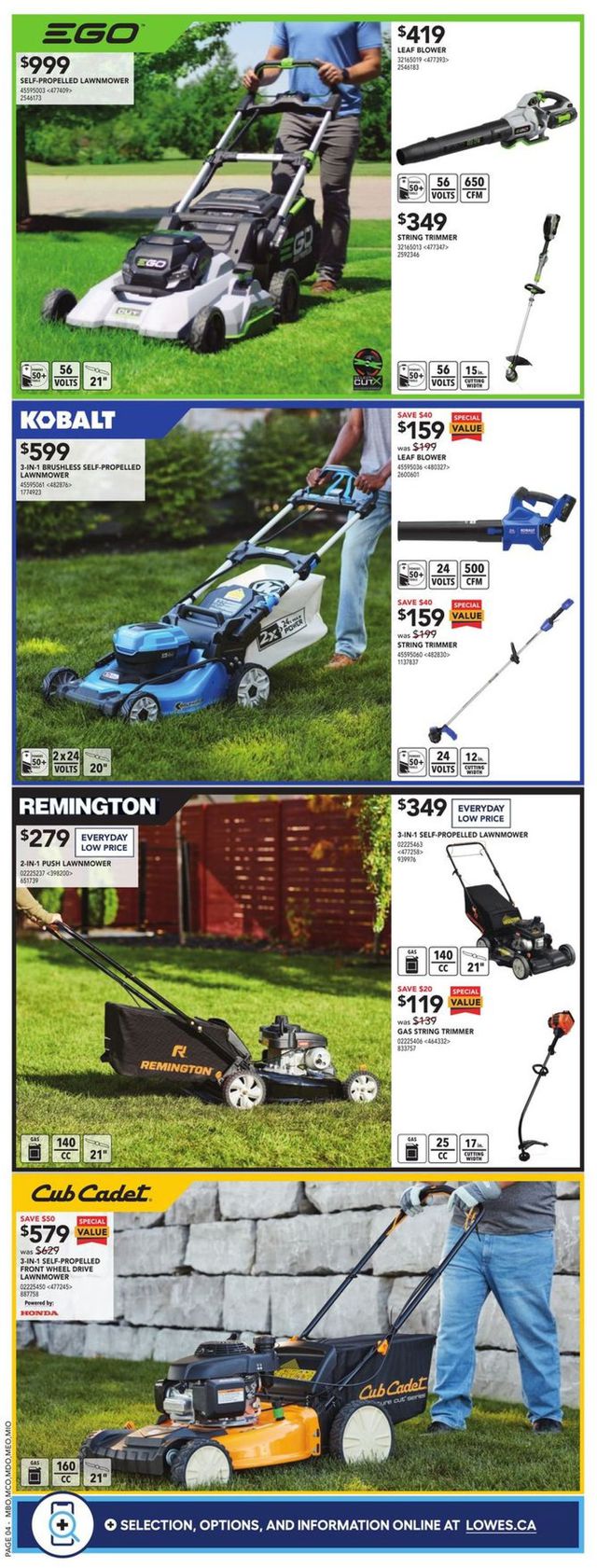 Lowes Flyer from 07/14/2022