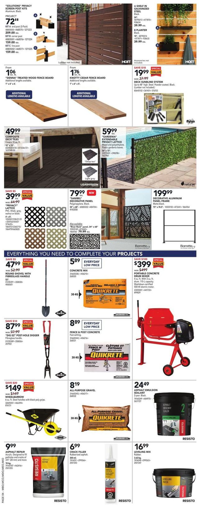 Lowes Flyer from 07/21/2022