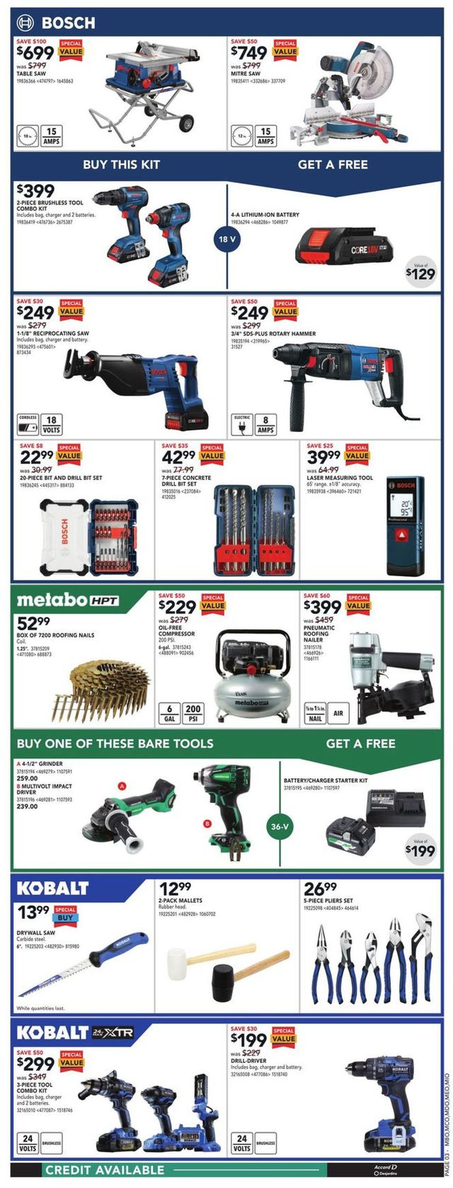 Lowes Flyer from 08/18/2022