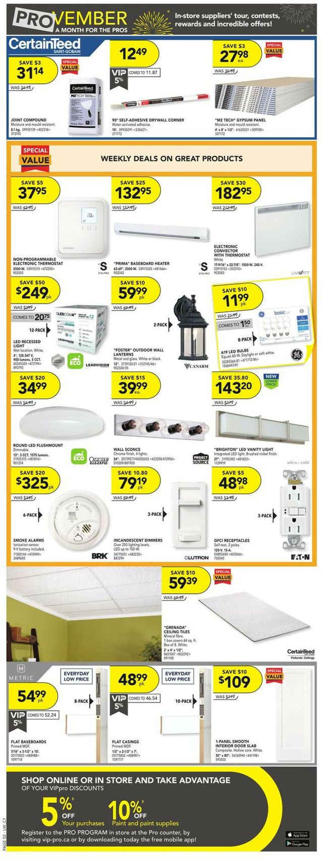 Lowes Flyer from 11/10/2022
