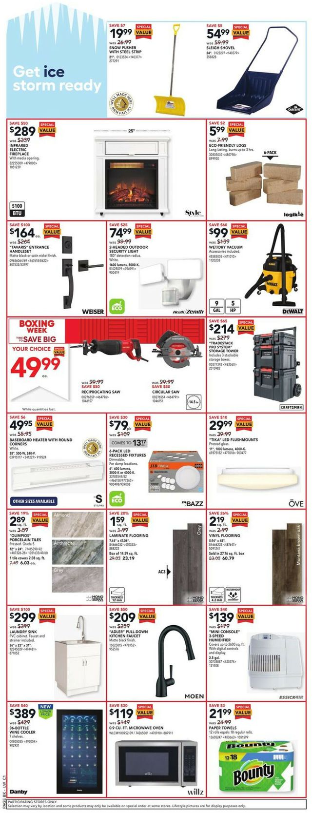 Lowes Flyer from 12/22/2022