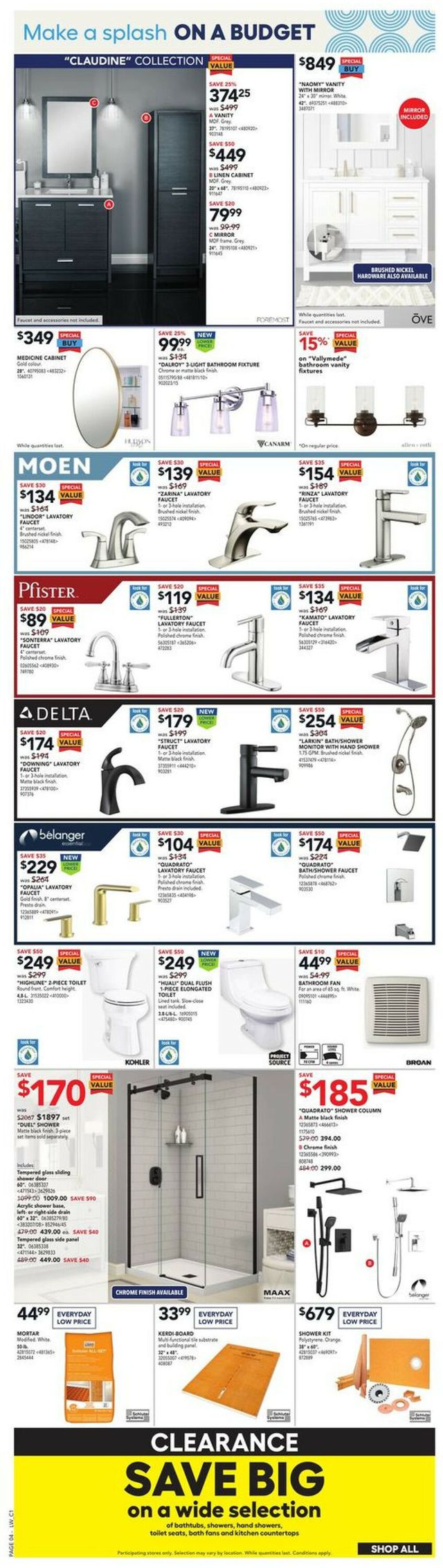 Lowes Flyer from 01/05/2023