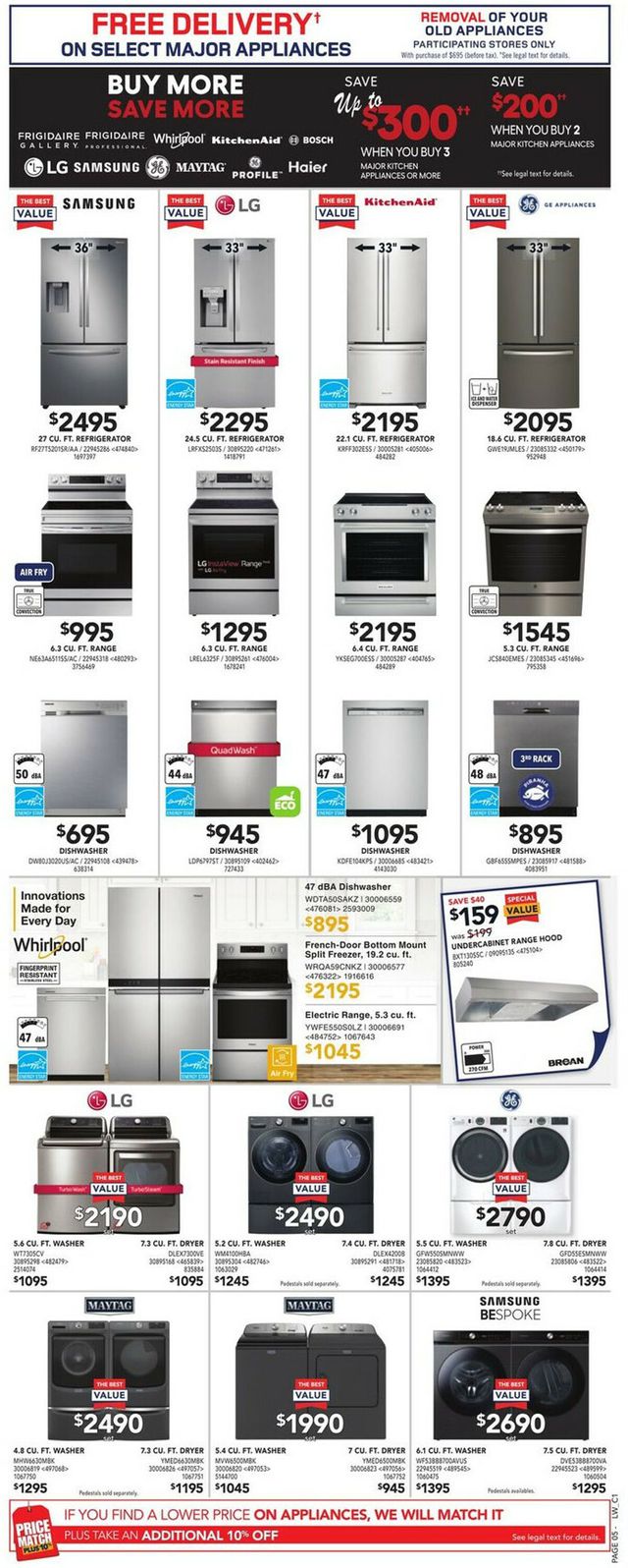 Lowes Flyer from 01/26/2023
