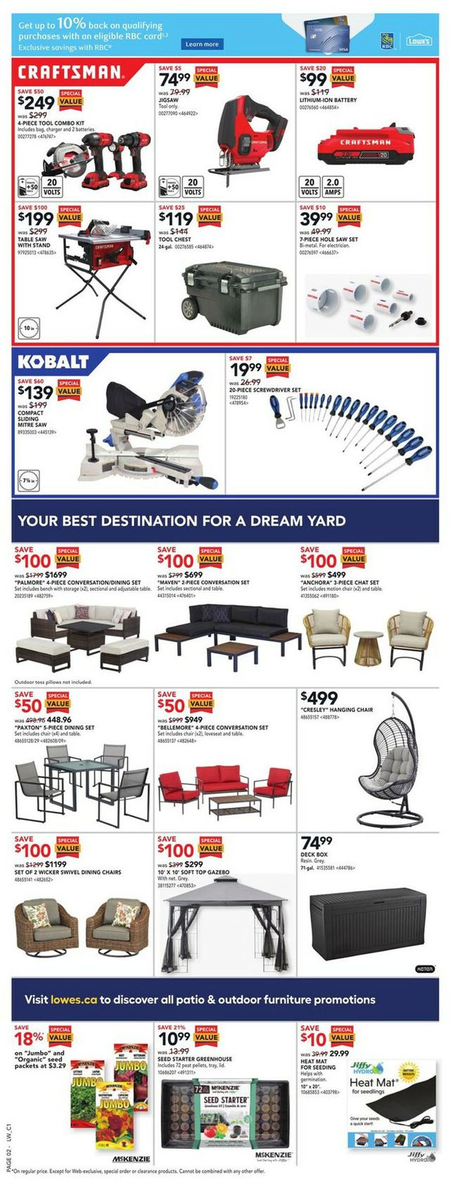 Lowes Flyer from 03/02/2023