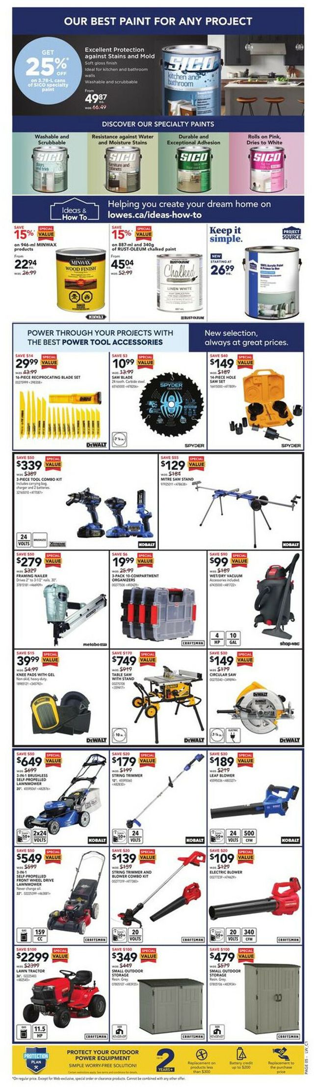 Lowes Flyer from 03/16/2023