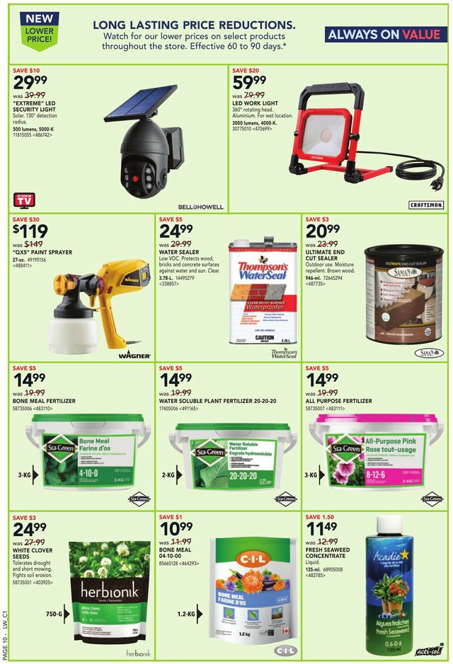 Lowes Flyer from 05/04/2023