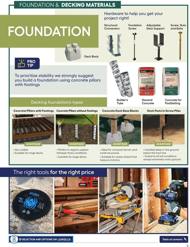 Lowes Flyer from 03/17/2023