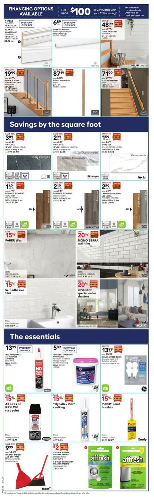 Lowes Flyer from 06/08/2023