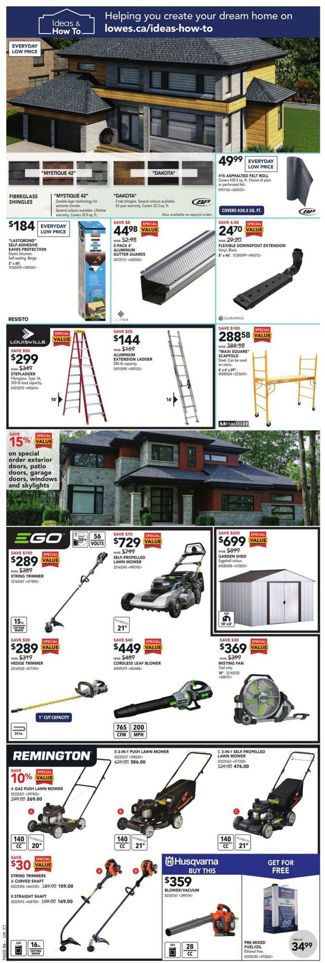 Lowes Flyer from 06/15/2023