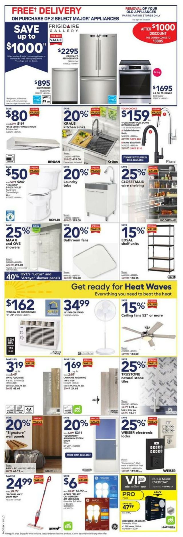 Lowes Flyer from 07/27/2023