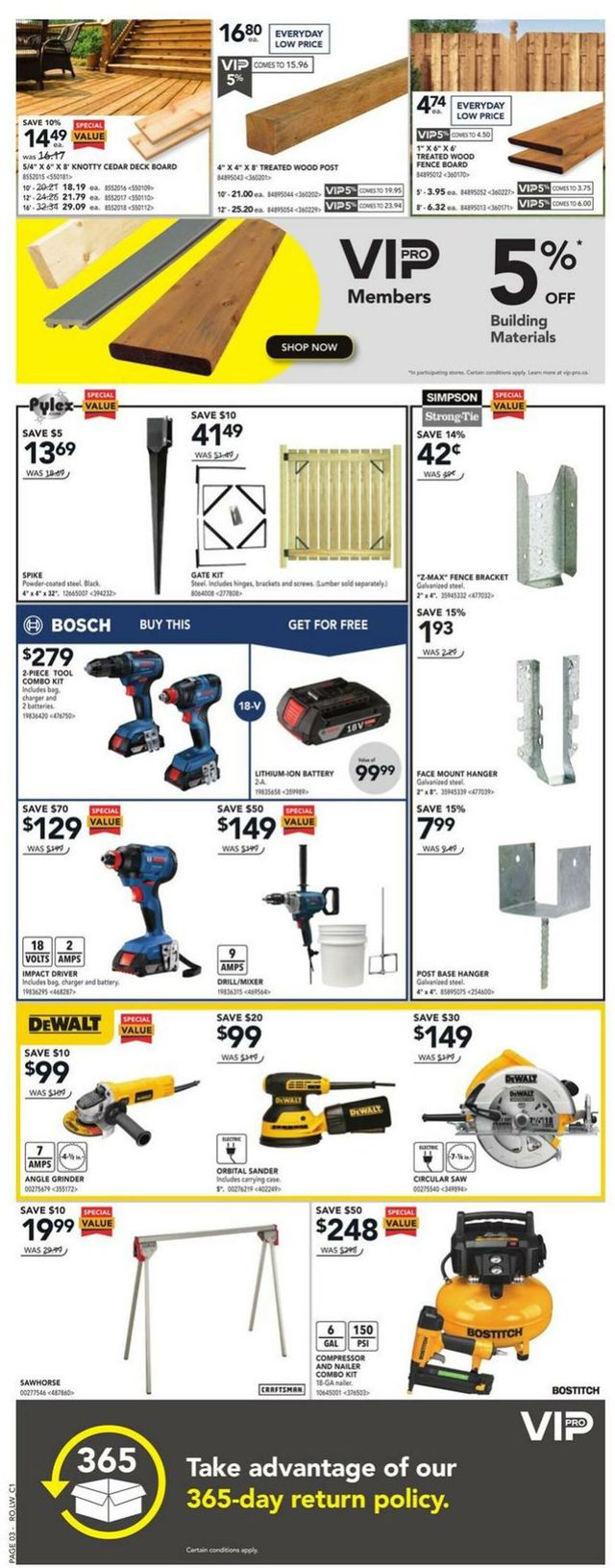 Lowes Flyer from 08/10/2023