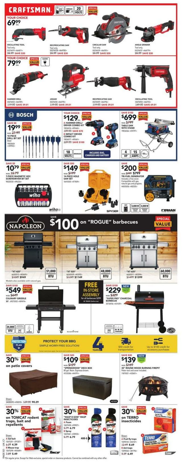 Lowes Flyer from 08/24/2023